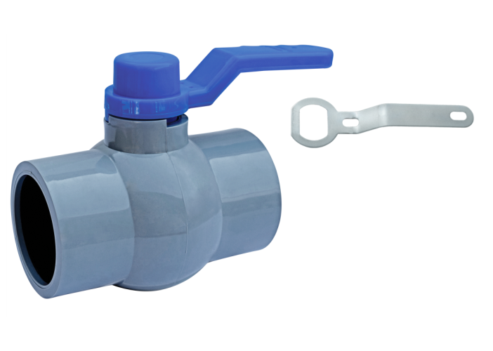 PP Solid Ball Valve