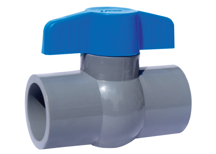 PVC Ball Valve Gray