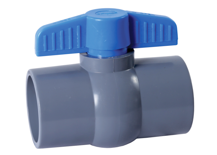 RPVC Ball Valve Gray