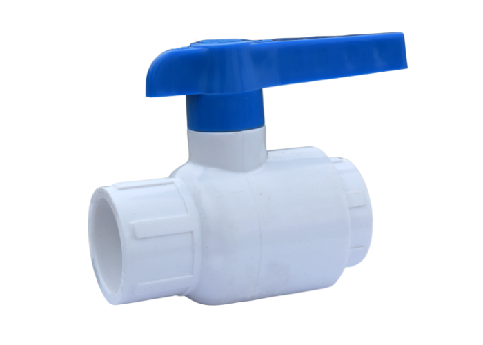 Single Union UPVC Ball Valve Long Handle