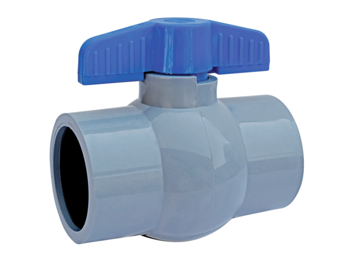 Solid Ball Valve Gray