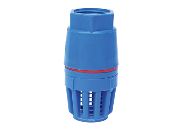 Spring Foot Valve Blue