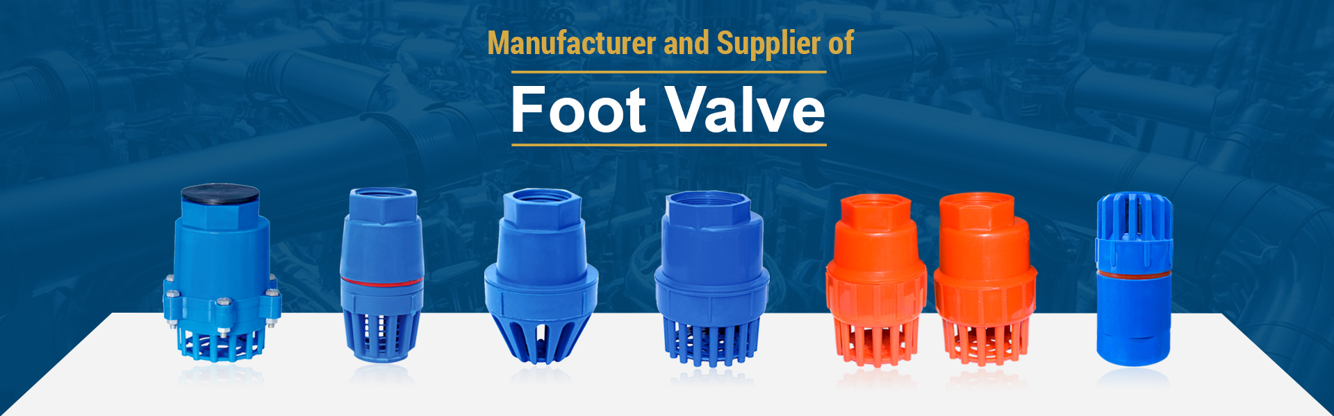 foot valve